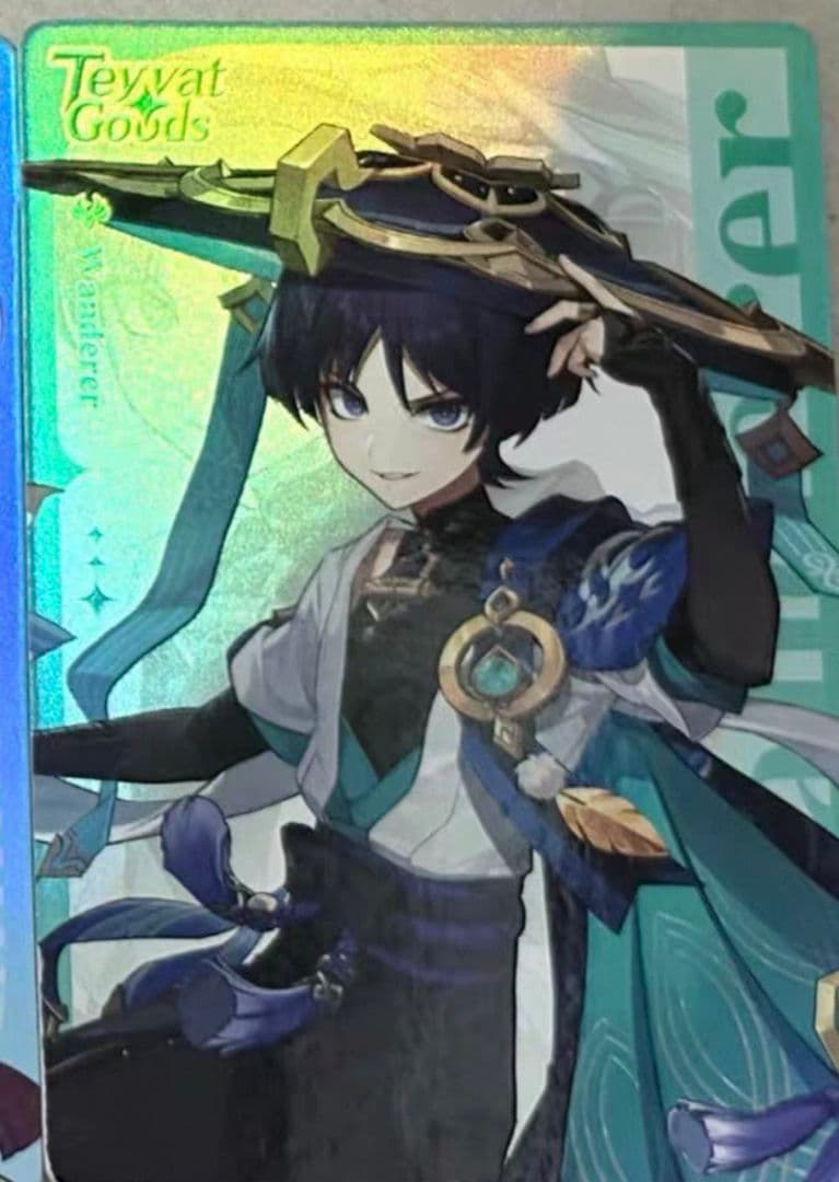 七聖召喚カード 原神 ロンドン・シアトル フラッシュカード 放浪者 スカラマシュ