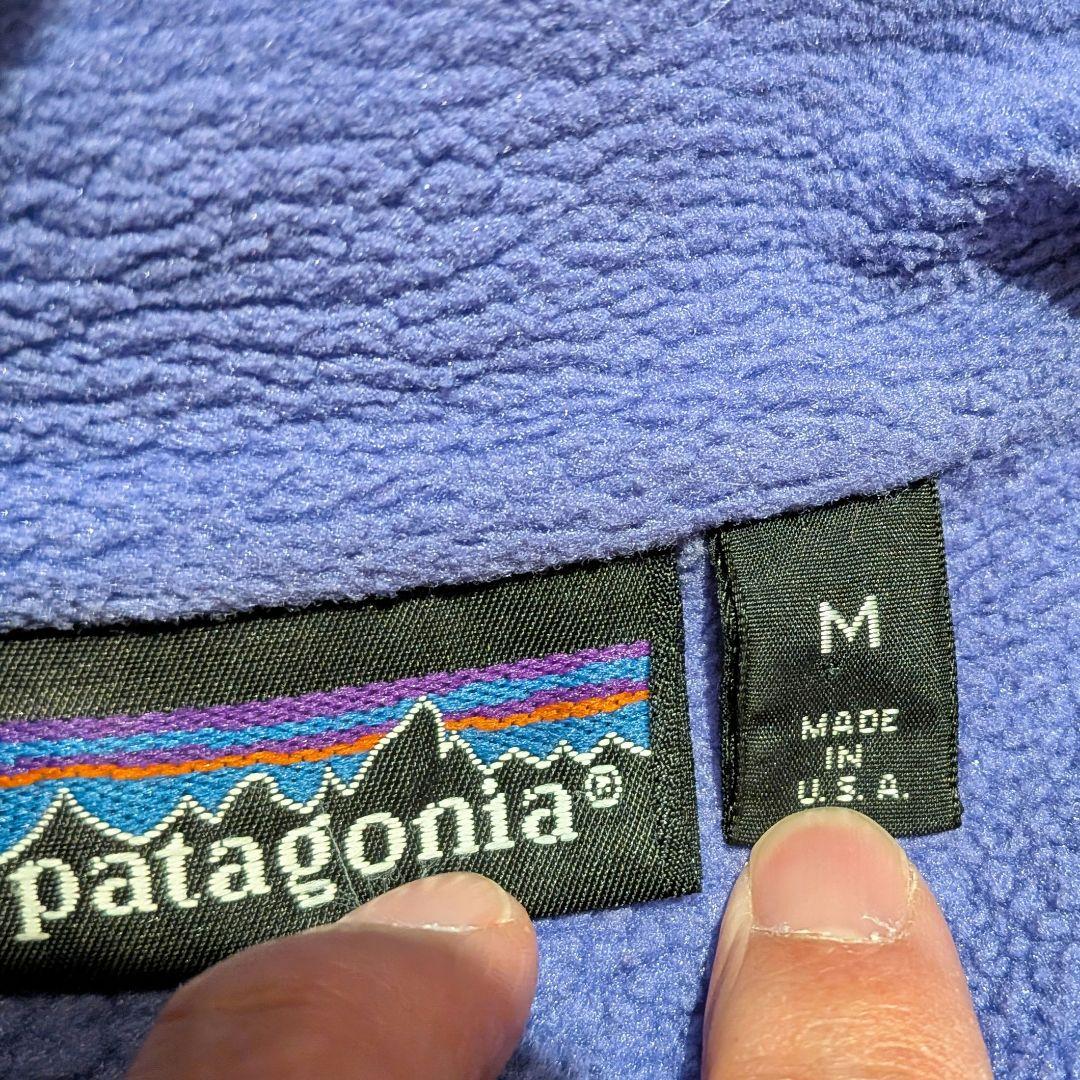 ゆ*き様 【М】 パタゴニア シェルドキャプリーンジャケット 89年 USA製