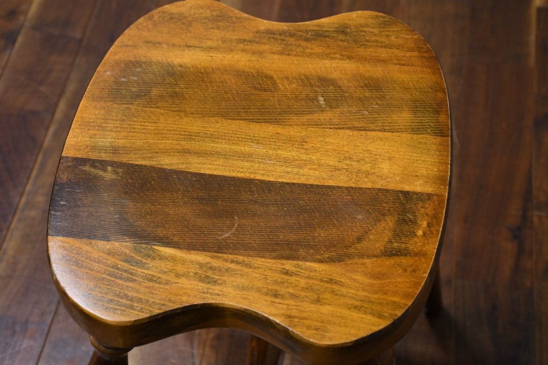 EIK43 飛騨産業 HIDA キツツキ 穂高シリーズ スツール ナラ/楢無垢材