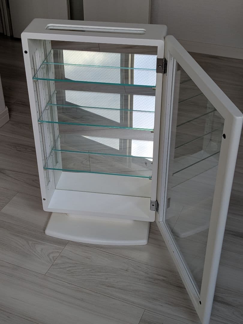 カルトーネ ガラスケース W-B PW　ディスプレイケース コレクションケース