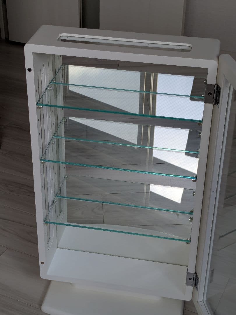 カルトーネ ガラスケース W-B PW　ディスプレイケース コレクションケース