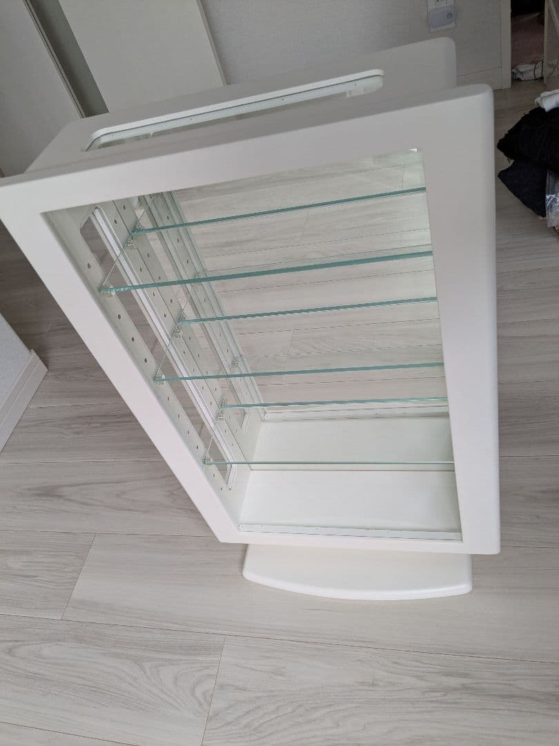 カルトーネ ガラスケース W-B PW　ディスプレイケース コレクションケース