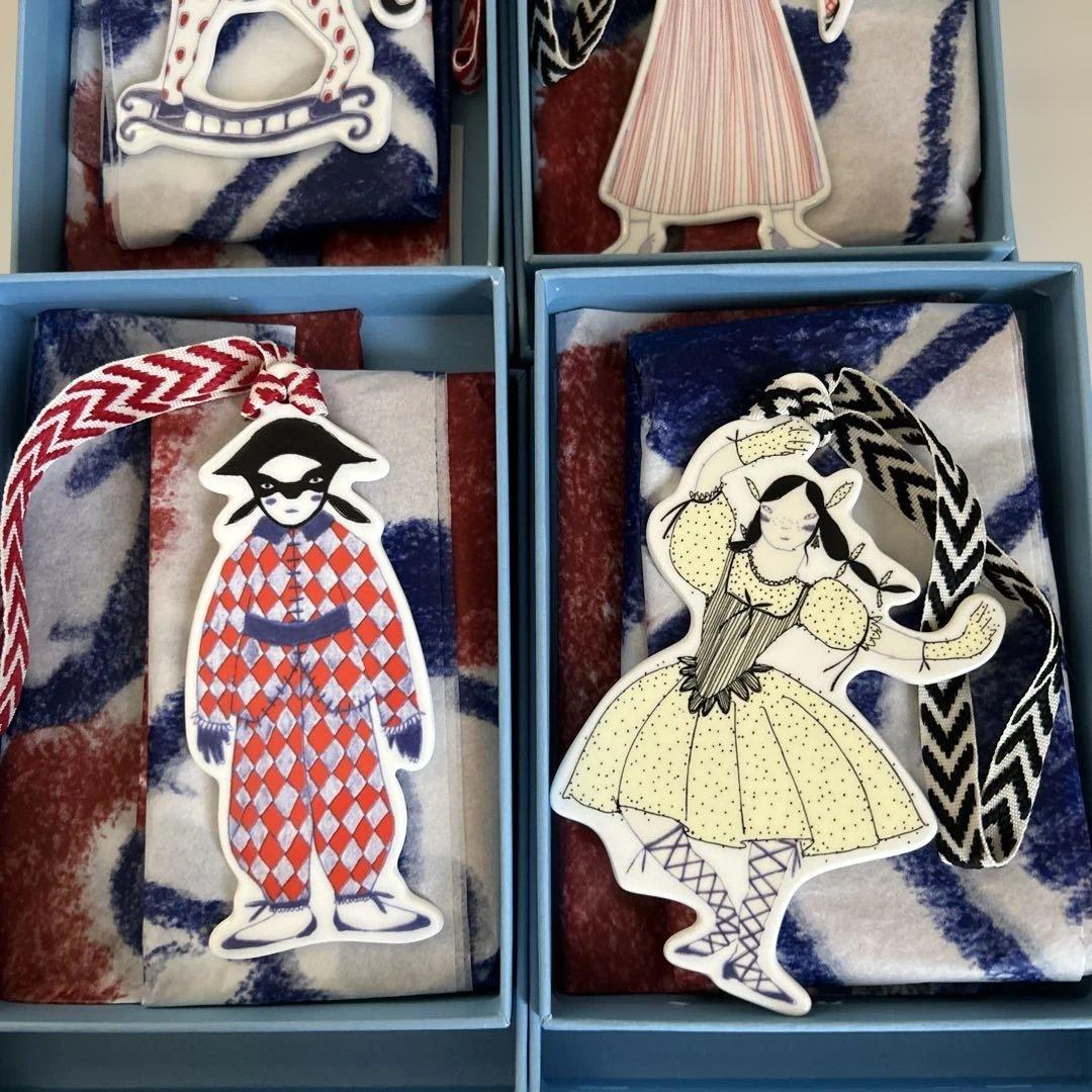 【新品】 ウエッジウッド ホリディオーナメント 4点セット