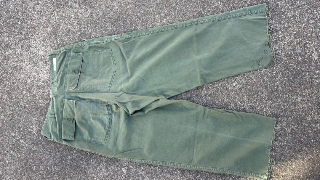 ベイカーパンツ　60s コットンサテン