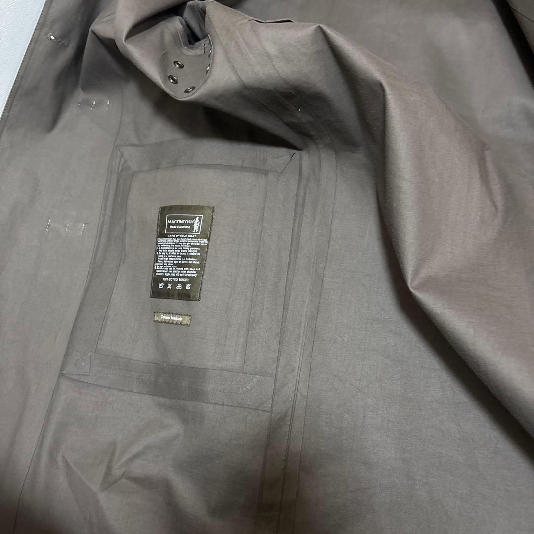 マーガレットハウエル マッキントッシュ ゴム引き ダッフルコート