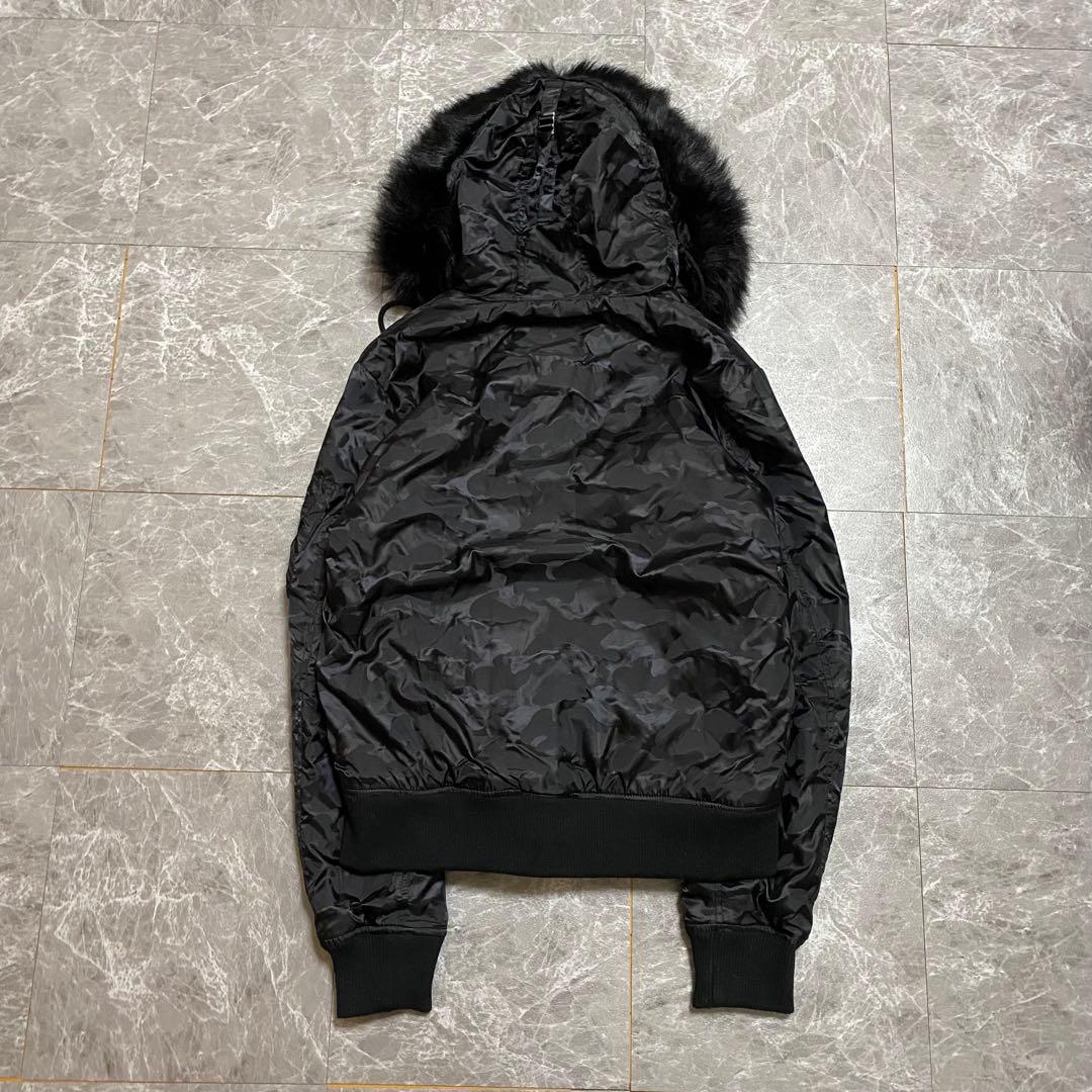 archive 短丈 ファー ミリタリージャケット N-2B 迷彩 y2k 平成