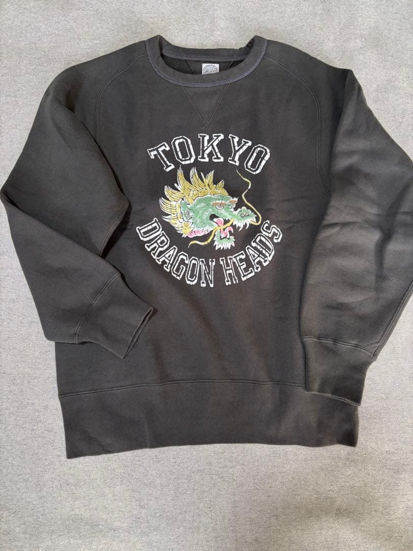 最終価格【美品】【希少】JELADO ドラゴンヘッド　スウェット 38