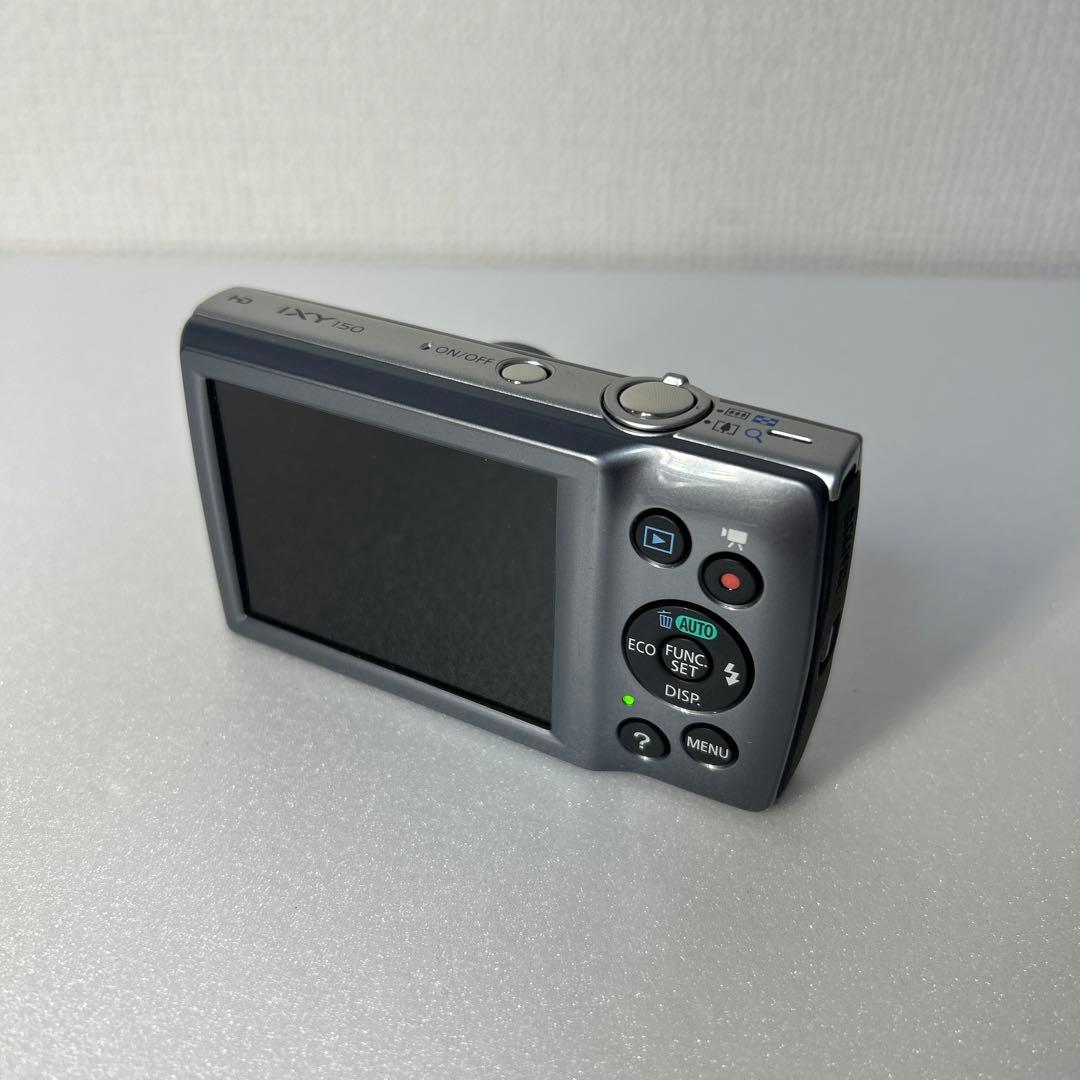 Canon IXY150 コンパクトデジタルカメラ グレー