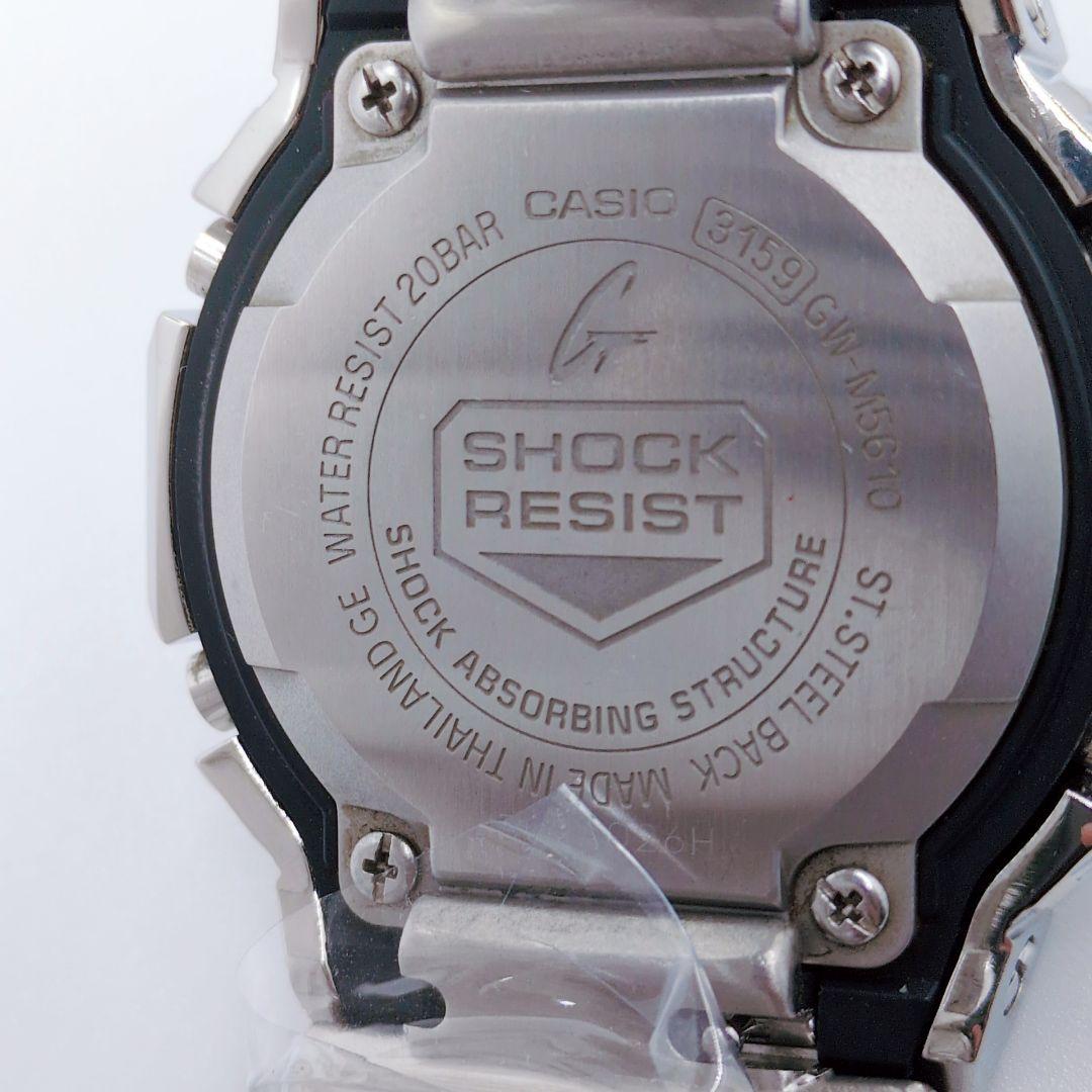 【稼働品】G-SHOCK GW-M5610 カスタム シルバー メタル