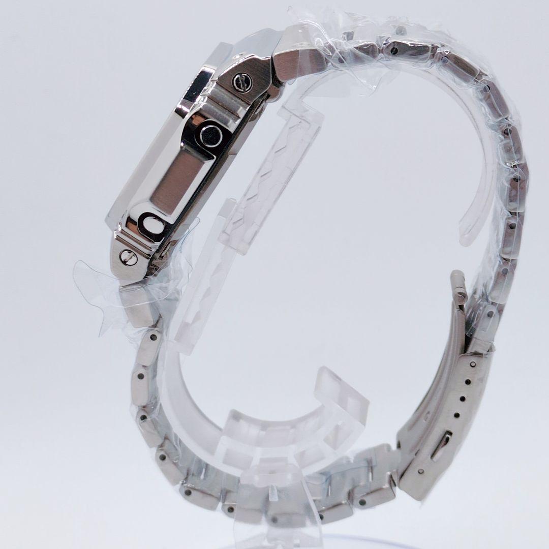 【稼働品】G-SHOCK GW-M5610 カスタム シルバー メタル