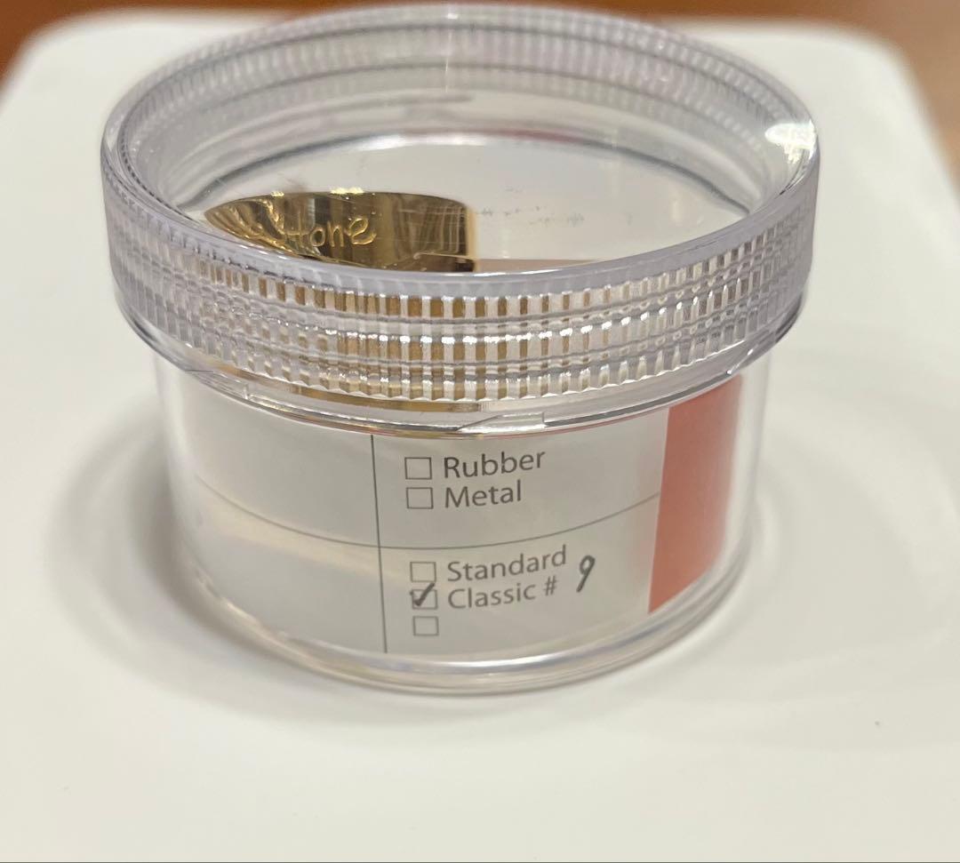 JM リガチャー【ウッドストーンCLASSIC】金メッキ メタル用#9