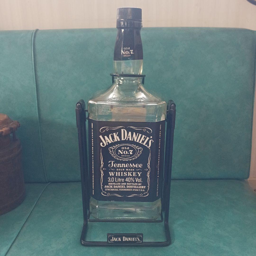 ジャックダニエル 3L空きボトル スイング クレードル