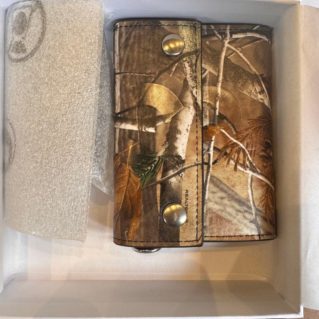 小物 Supreme Leather Chain Wallet \"Camo\"