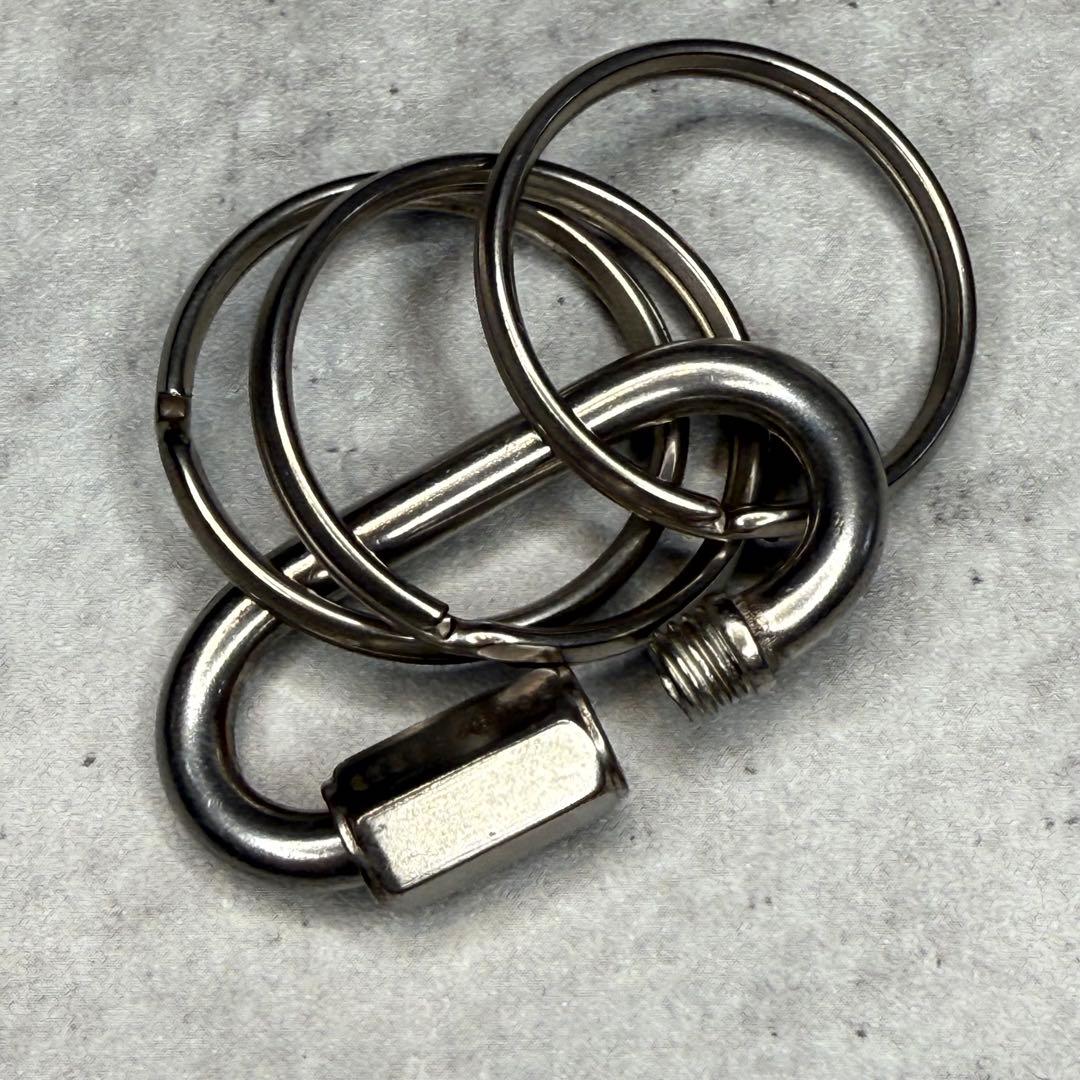 メゾンマルジェラ　MAISON MARGIELA カラビナ キーリング