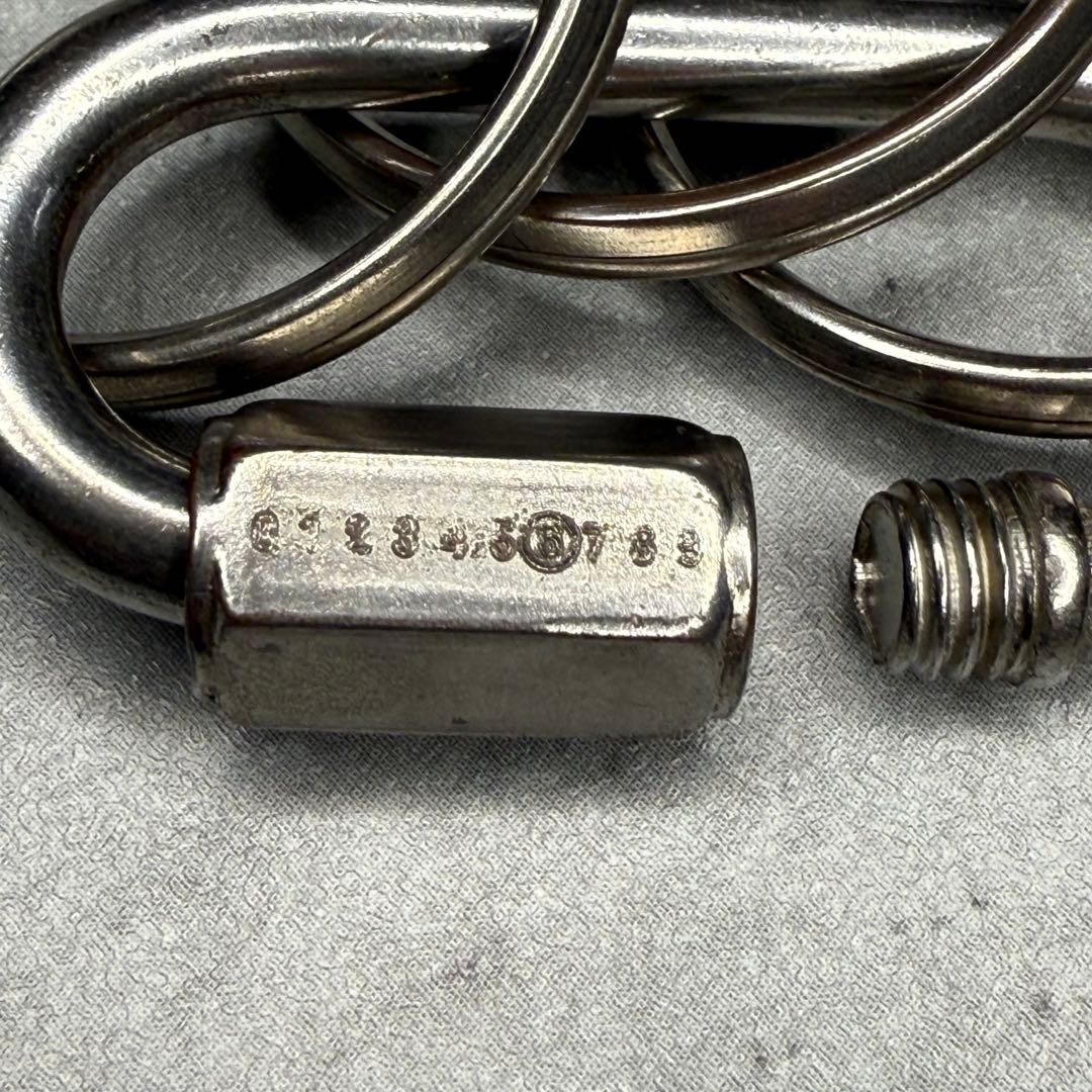 メゾンマルジェラ　MAISON MARGIELA カラビナ キーリング