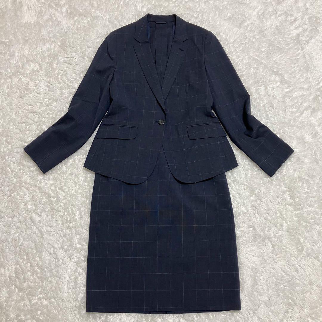 ✨未使用品✨ n line precious 洗濯可能 チェック スーツ