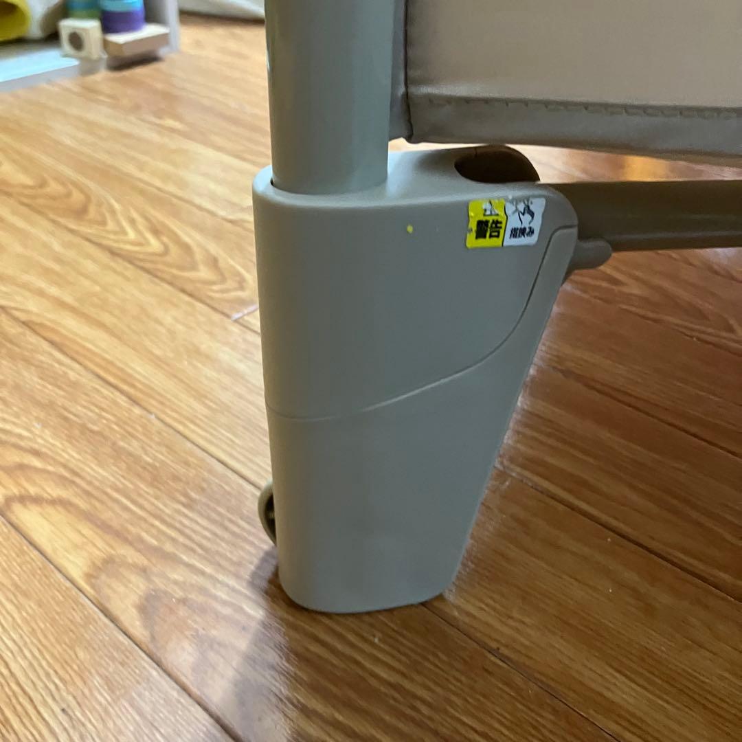 Aprica ココネルエアー　ベビーベッド ブラウン　折り畳み可