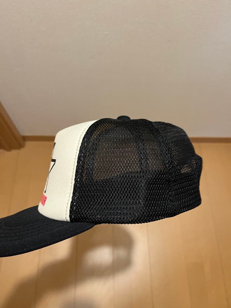 HYSTERIC GLAMOUR ロゴキャップ ホワイト/ブラック