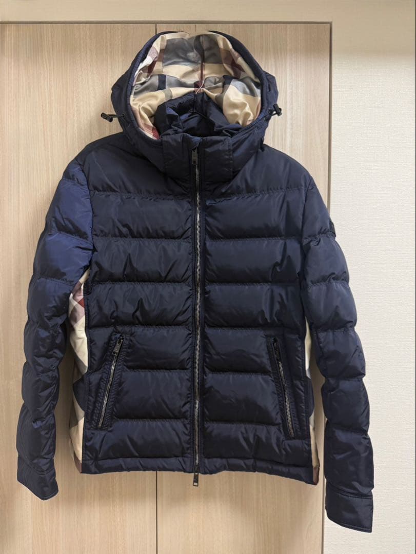 ブラックレーベルクレストブリッジ　ダウンジャケット　M ネイビー　希少　レア