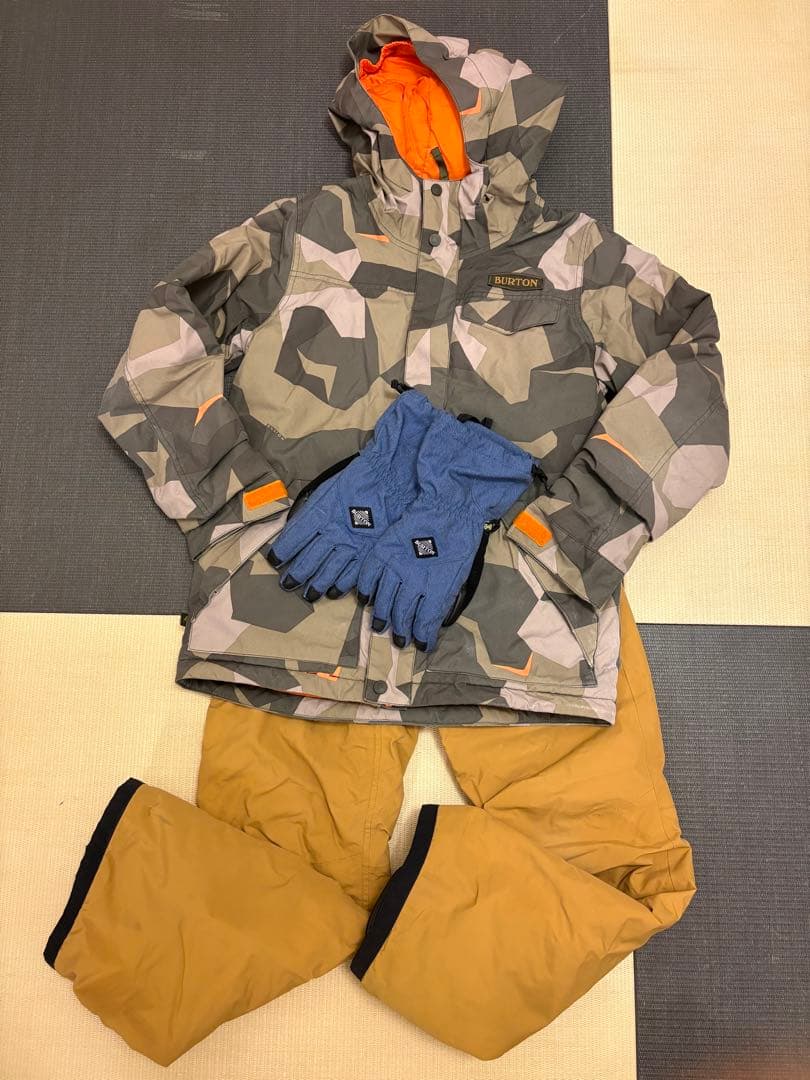 Burton ウエア上下　キッズL 150