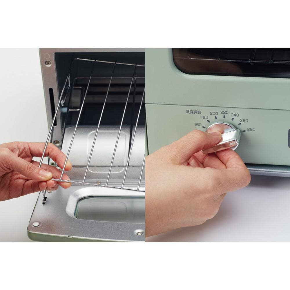 新品 アラジン オーブン トースター グリーン CAT-GS13B グラファイト