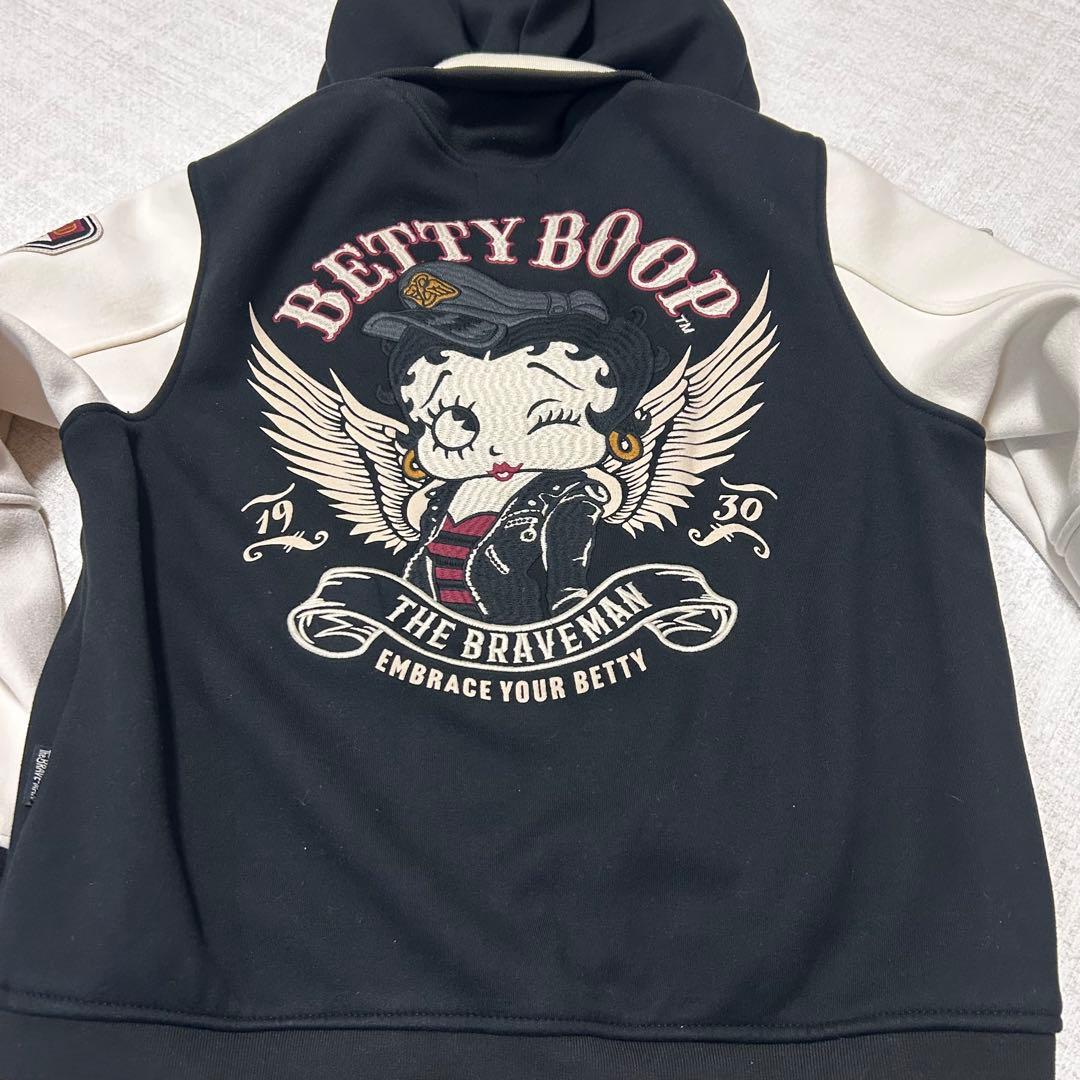 美品⭐︎THE BRAVEMAN×BETTY BOOP ボンディング スタジャン