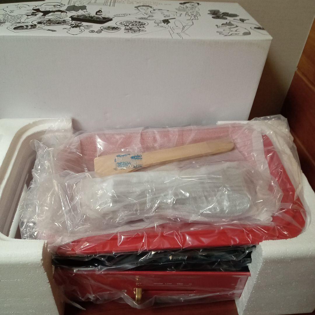 BRUNO BOE021-RD　ブルーノ  コンパクトホットプレート