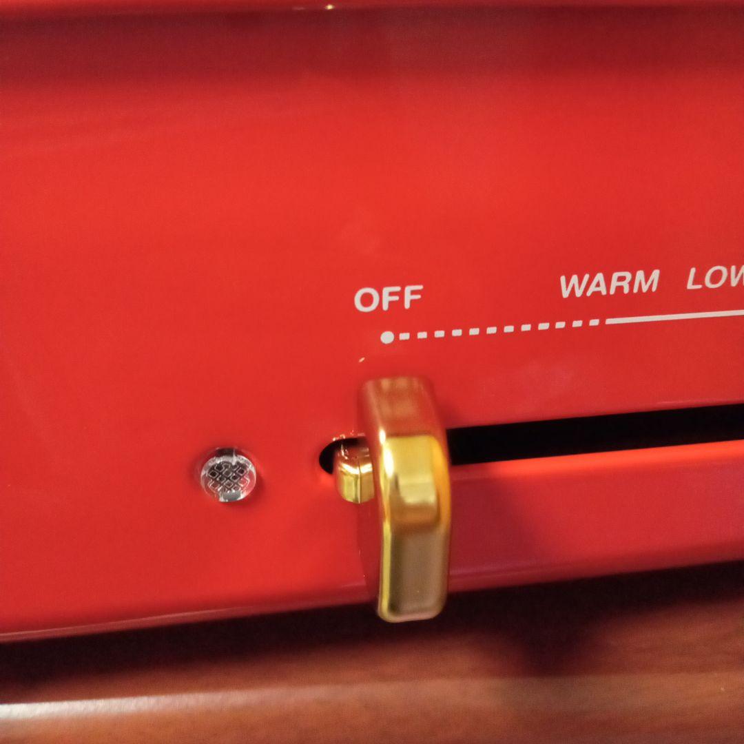 BRUNO BOE021-RD　ブルーノ  コンパクトホットプレート