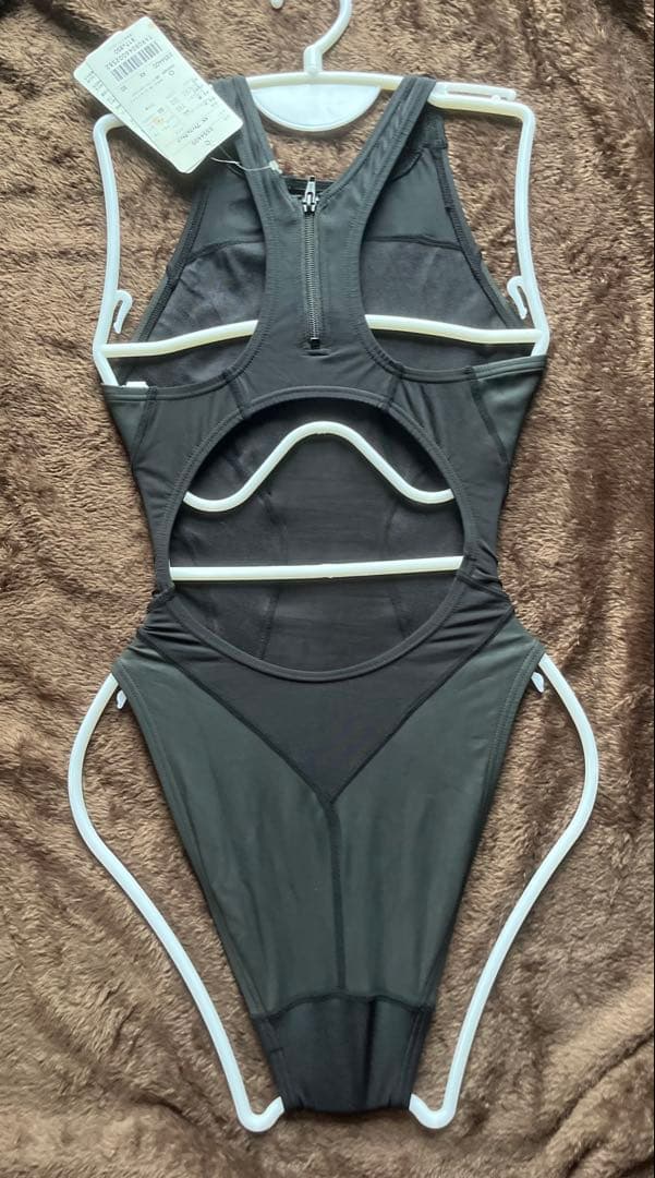 ellesse競泳水着 ブラックライン