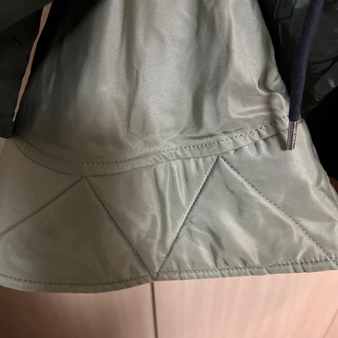 sacai 裾フリル　シャツワンピース