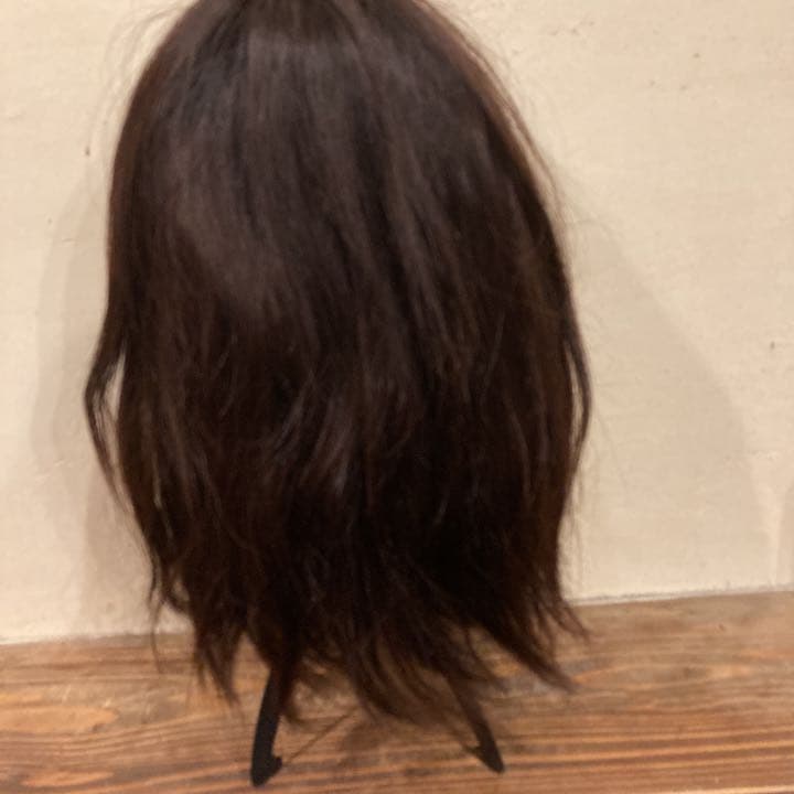 レミー人毛100% ミディアムゆるウェーブ　インナーカラー❣️