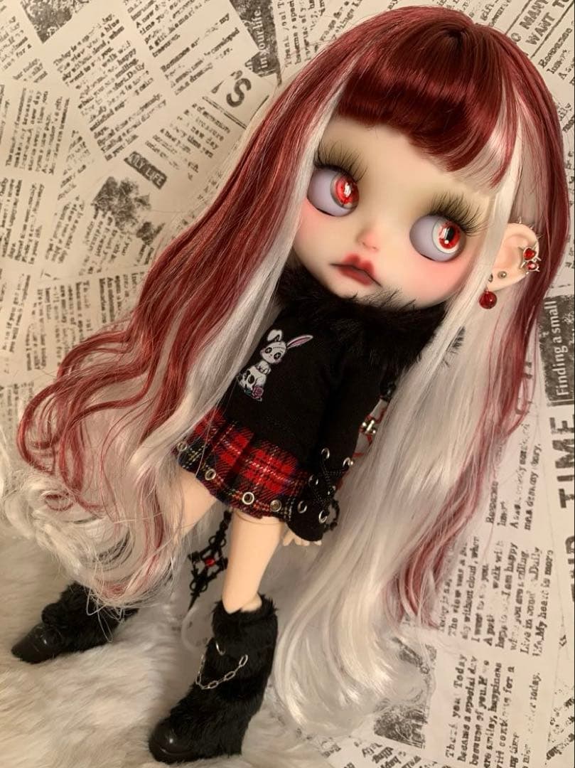 カスタムアイシードール★ジンジャーちゃん★ アウトフィット付属