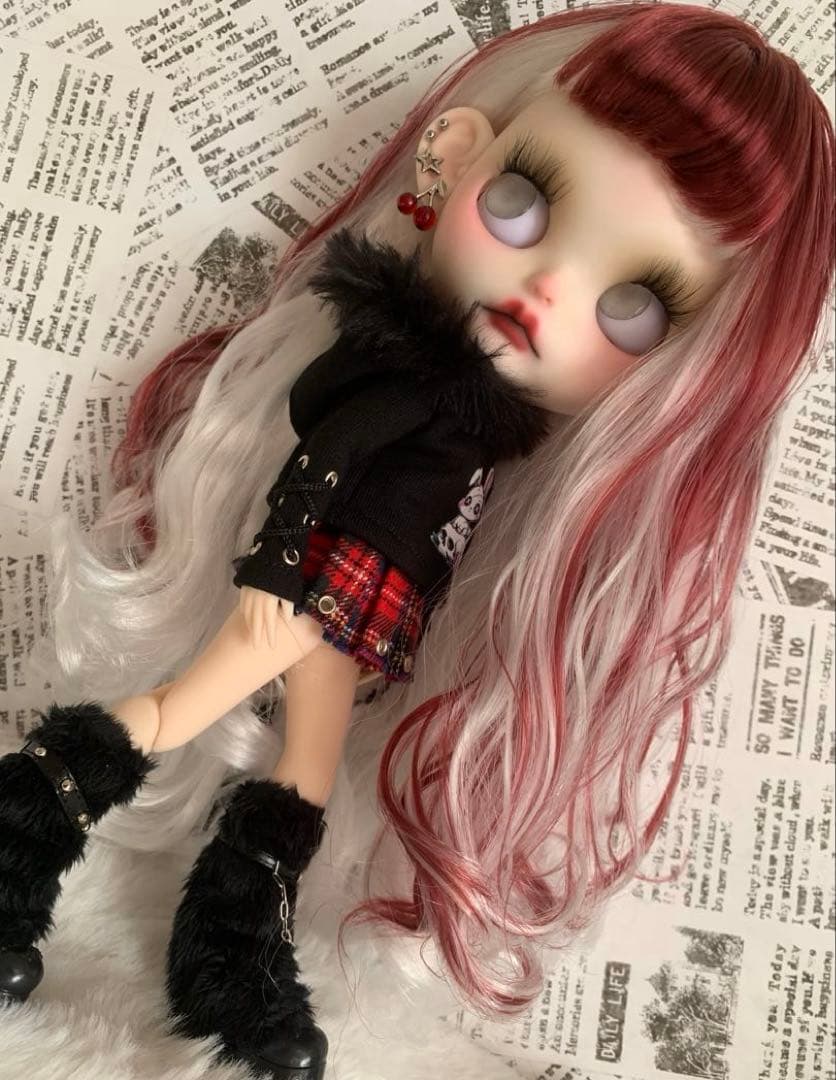 カスタムアイシードール★ジンジャーちゃん★ アウトフィット付属