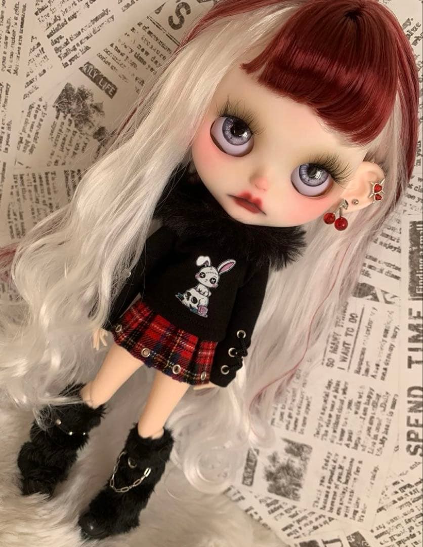 カスタムアイシードール★ジンジャーちゃん★ アウトフィット付属