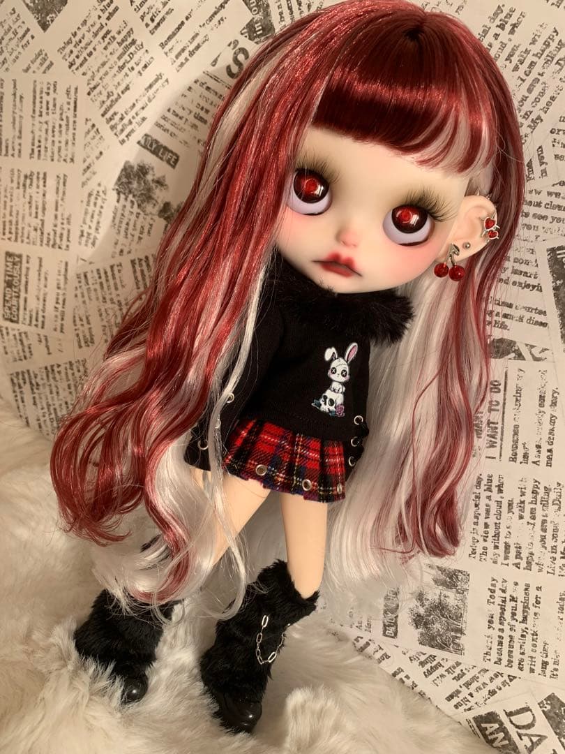 カスタムアイシードール★ジンジャーちゃん★ アウトフィット付属