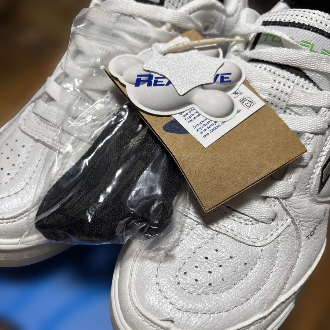 ホマ　フットサルシューズ ホワイト/ブラック