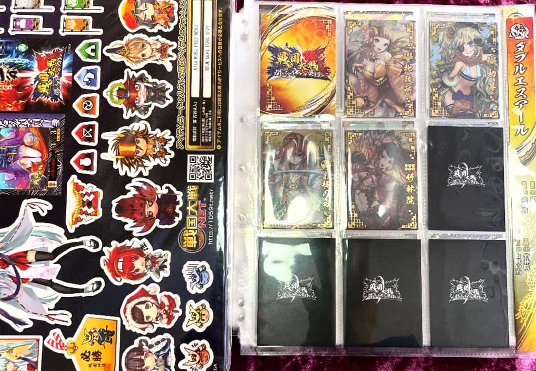 【フルコンプ】戦国大戦カード、バインダー、画集、DVD、プライズ等