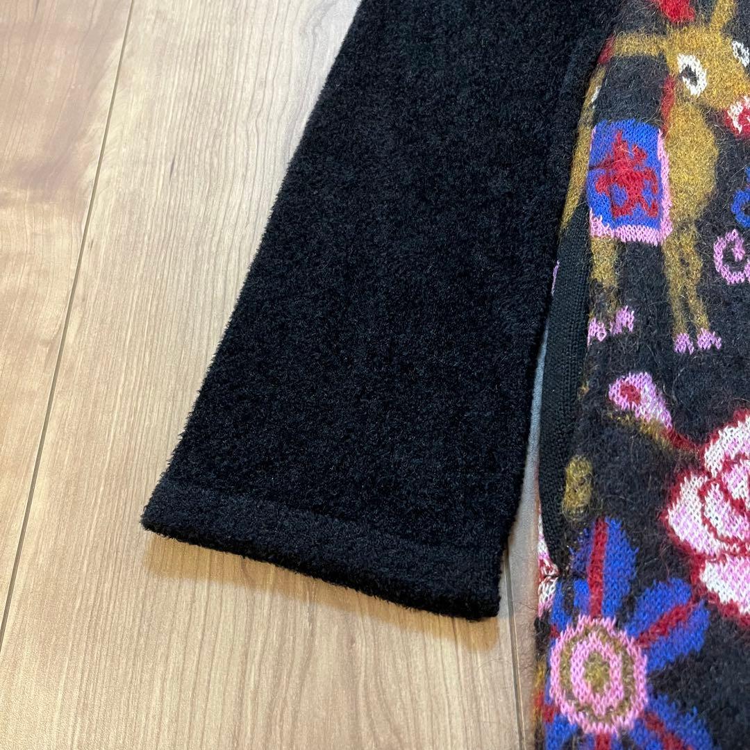 OLLEBOREBLA アルベロベロ　ニットロングチュニック　ぶたさんとロバ