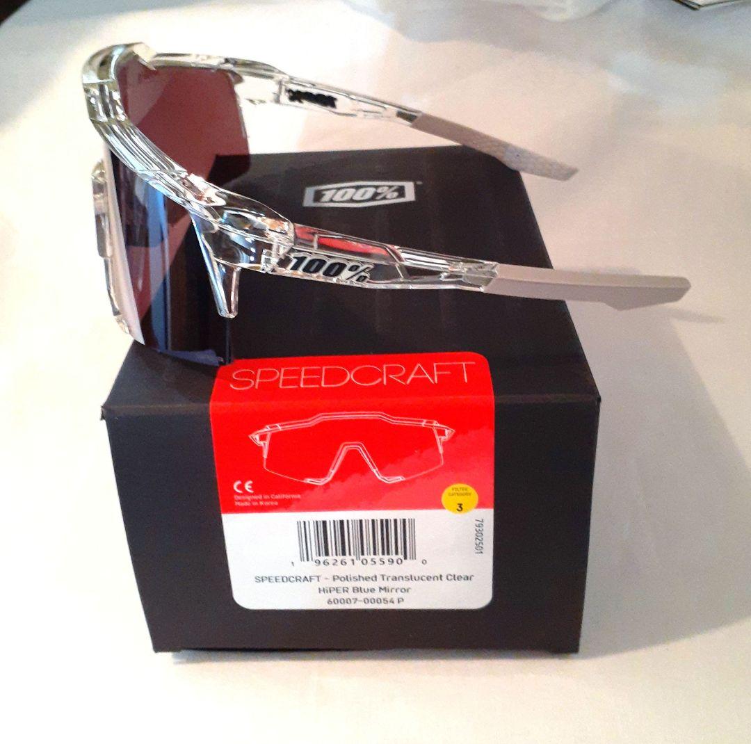 売約済み 100% SPEEDCRAFT クリア ブルー ワンハンドレッド