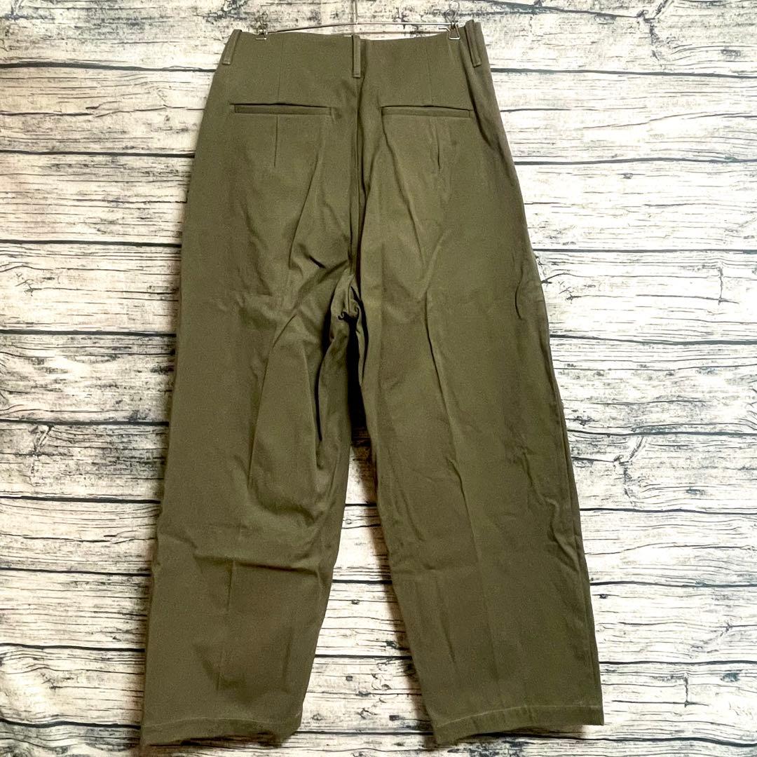 新品 JULYNINE タックパンツ カーキ 日本製 2024AW
