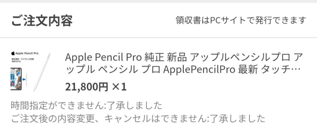 Apple Pencil Pro アップルペンシルプロ　新品