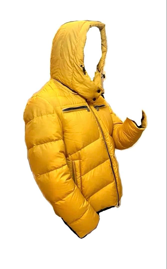 EMMETI エンメティ　ダウンジャケット　黄　イエロー　汚れ無し　未使用に近い