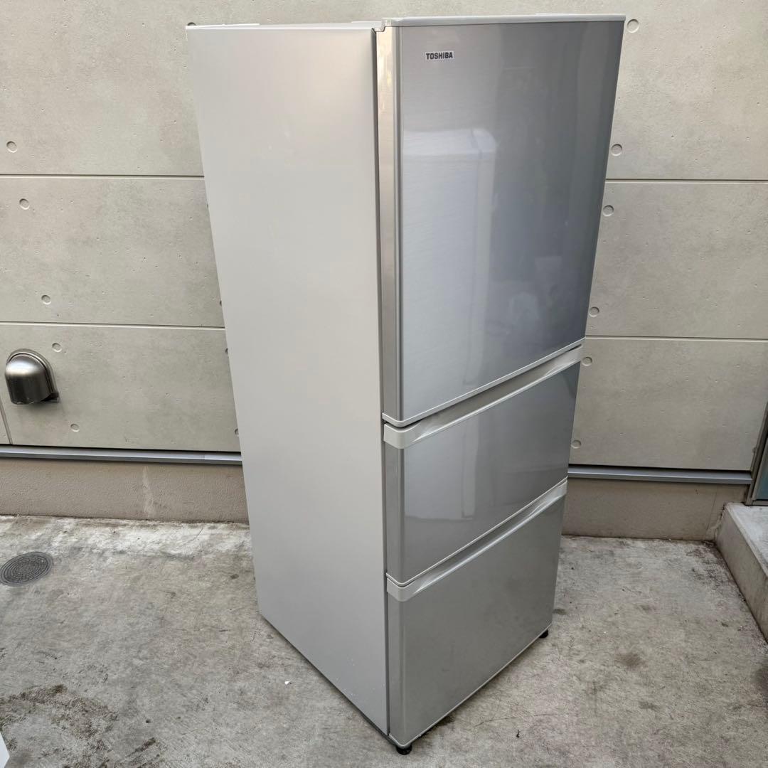 214⭐️2016年製★東芝　冷蔵庫　大型　3ドア　自動製氷　340L