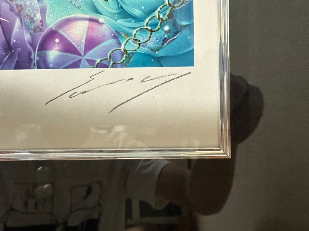 土日値下げ！絵空事の国の愛莉翠 8/25 てぃんくる先生 版画