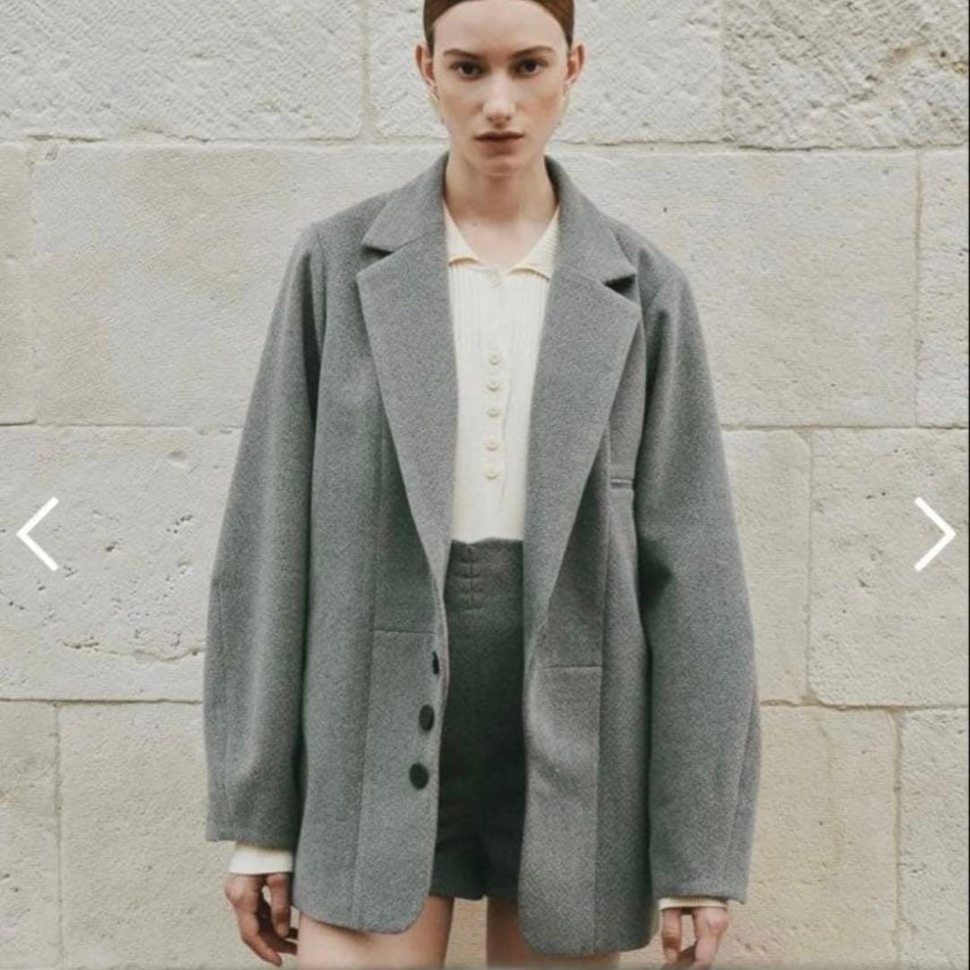 新品タグ付き　Eaphi CLASSIC WOOL WAVE JACKET