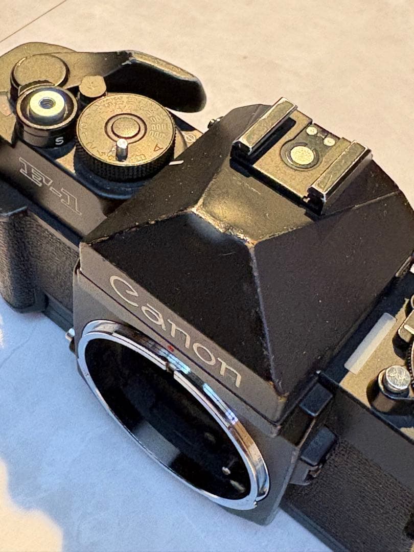 Canon New F-1 アイレベルファインダー　実用品　作例あり