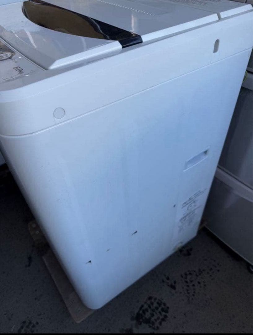 2017年式 6kg YAMADA 洗濯機 YWM-T60A1