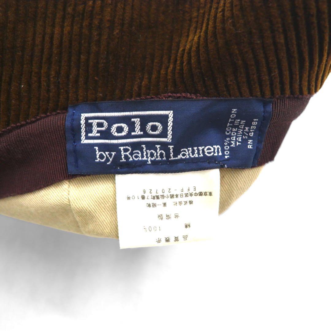 Polo by Ralph Lauren 90年代 コーデュロイ バケットハット