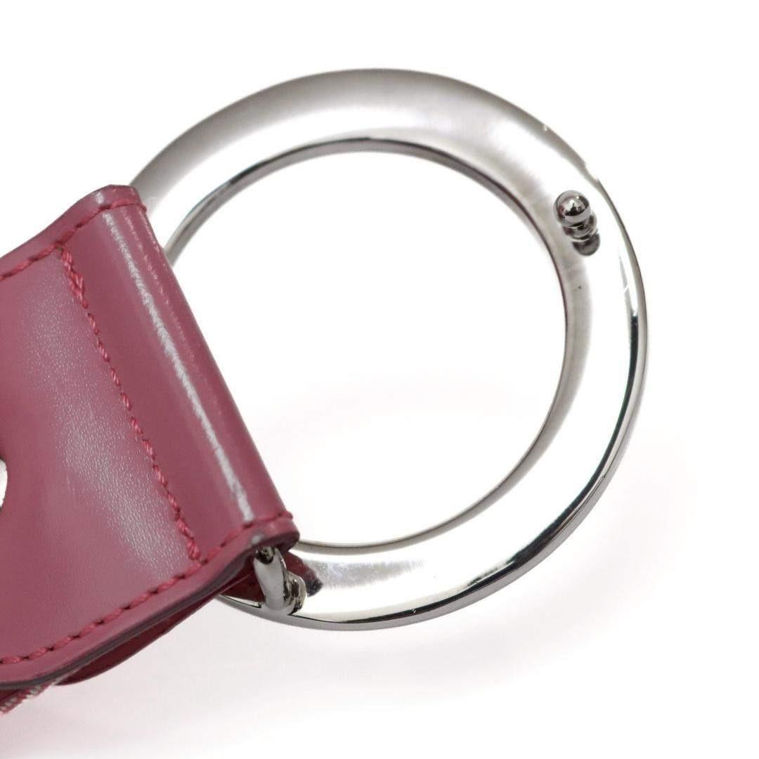 BVLGARI ロゴマニア ベルト ピンク 77cm±2.5 幅4cm 1083