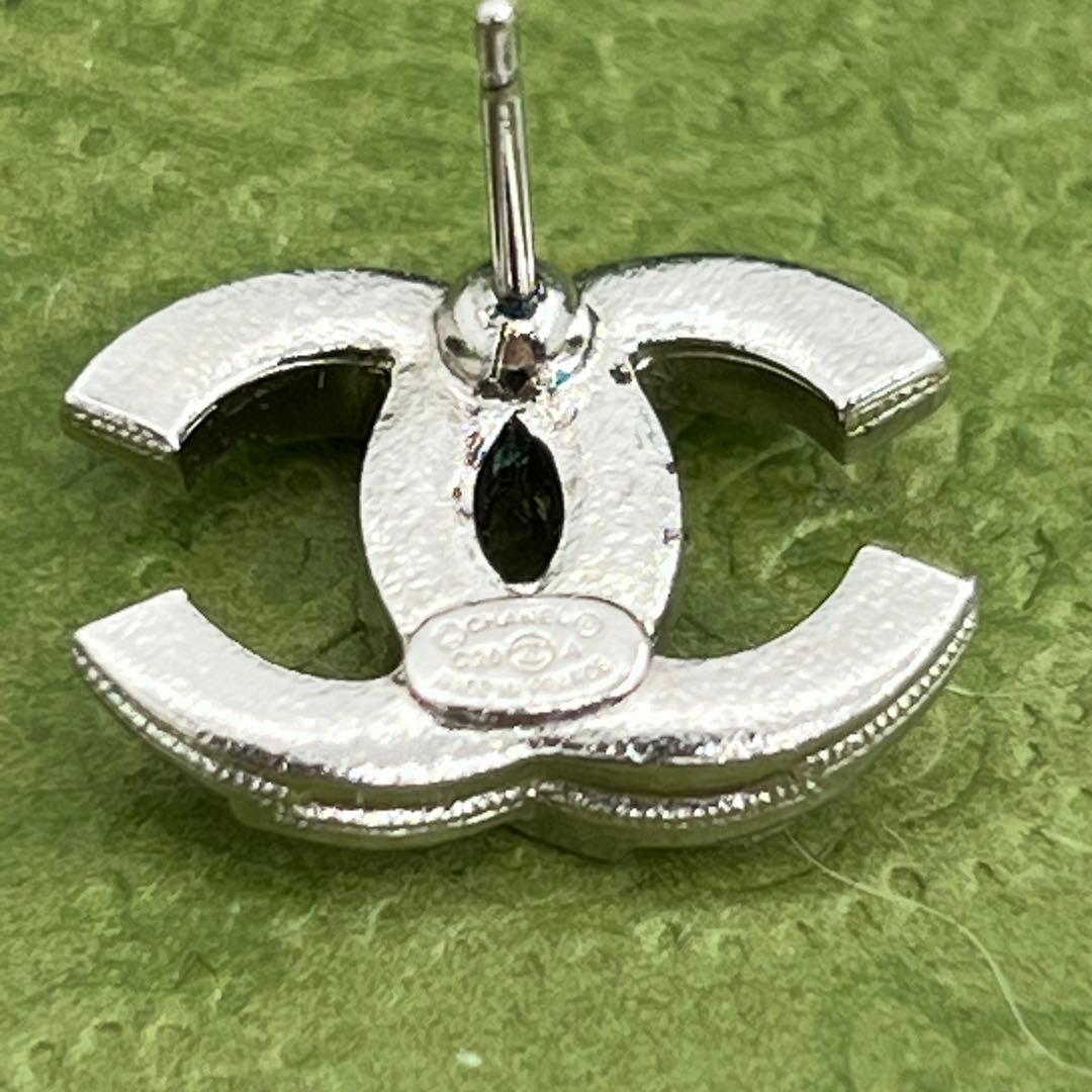 CHANEL ココマーク C20 A ラインストーン キラキラ ピアス 0619
